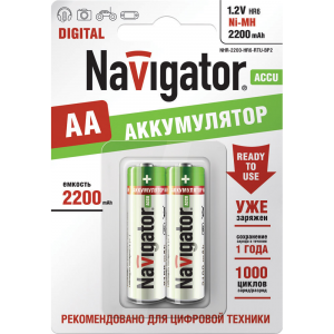 Аккумулятор Navigator 94 785 NHR-2200-HR6-RTU-BP2