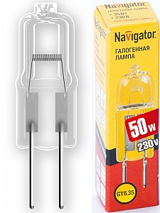 Лампа Navigator 94 214 NH-JCD-50-230-G6.35-CL