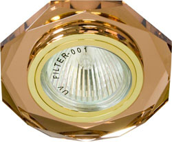 Светильник Feron 8020-2 MR16 Brown-gold