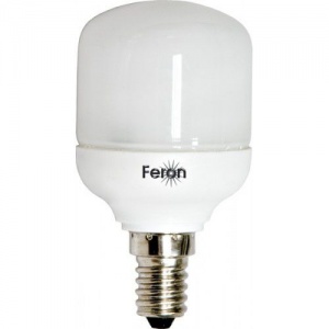Лампа Feron ELC80 11W 2700K E14 опал T2