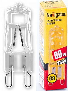 Лампа Navigator 94 216 NH-JCD9-60-230-G9K-CL