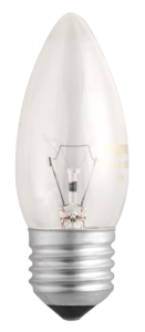 Лампа Jazzway В35 E27 40W CL свеча
