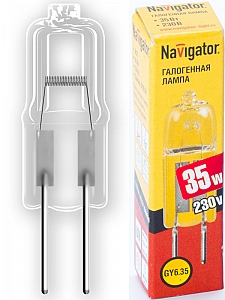 Лампа Navigator 94 213 NH-JCD-35-230-G6.35-CL