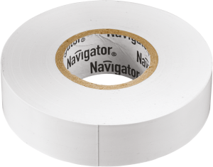 Изолента Navigator 71 109 NIT-A19-20/WH
