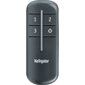 Выключатель Navigator 61 759 NRC-SW01-1V1-3 с пультом, 3 канала, 3х1000Вт