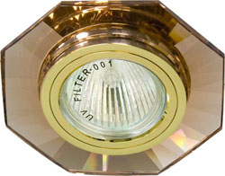 Светильник Feron 8120-2 MR16 Brown-gold