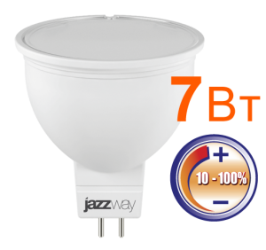 Лампа Jazzway PLED-DIM JCDR 7W 4000K GU5.3 230V