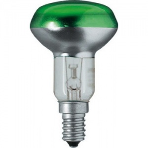Лампа Philips R50 E14 40W green